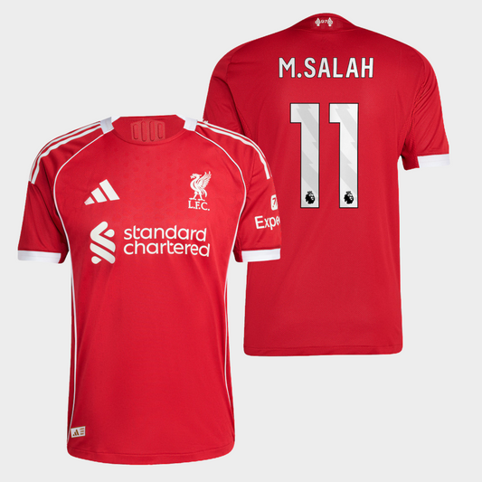 Liverpool 2025/26 local auténtica M. Salah 11