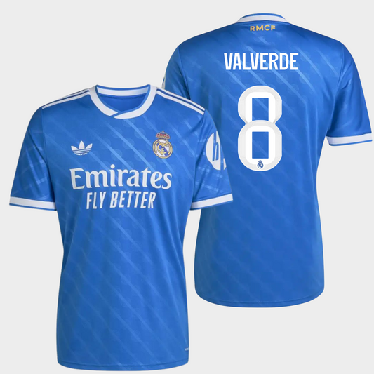 Real Madrid 2025/26 alternativa aficionado Valverde 8