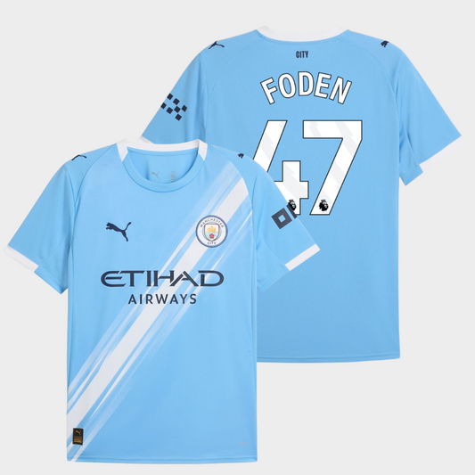 Manchester City 2025/26 local aficionado Foden 47