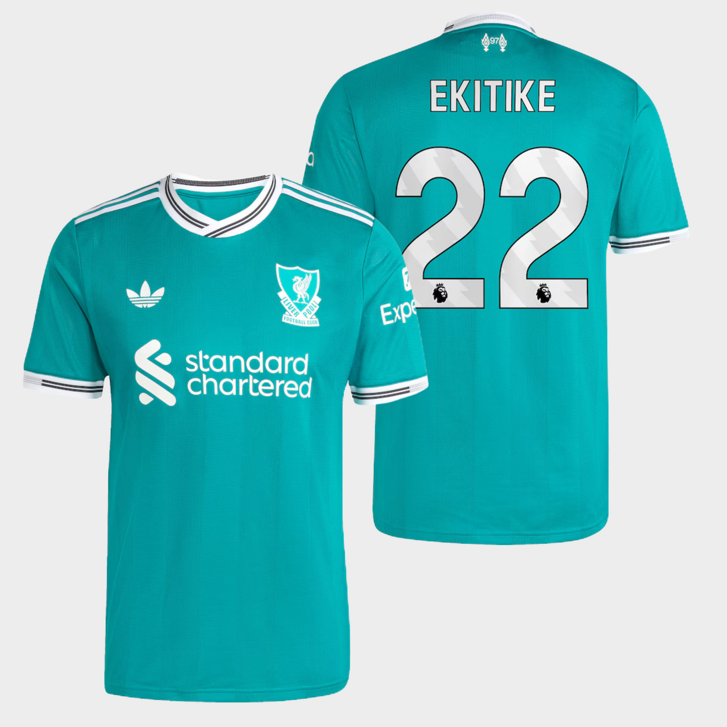 Liverpool 2025/26 alternativa auténtica Ekitike 22